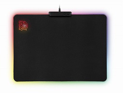 画像ギャラリー No.005のサムネイル画像 / Tt eSPORTSの「LEDアンビエントライト付き布系マウスパッド」が国内発売