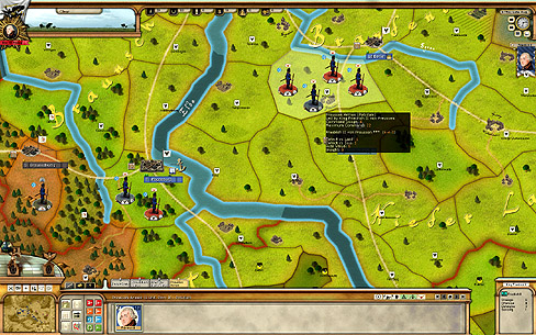 画像ギャラリー No.003のサムネイル画像 / デモ版が公開された「Rise of Prussia」は,18世紀のヨーロッパ列強が戦う七年戦争を描いた,いぶし銀のストラテジーだ