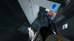 画像ギャラリー No.007のサムネイル画像 / 「Portal 2」の最新映像にはGLaDOSの台詞も。ラストとなる今回は,新要素として登場する2種類のジェル「Propulsion」と「Repulsion」を紹介