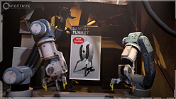 画像ギャラリー No.003のサムネイル画像 / 赤ちゃんさえも守れるタレットは一家に一台必要なロボット。Valve,「Portal 2」に登場するハイテク企業Aperture Scienceの販促用ビデオ第3弾を公開