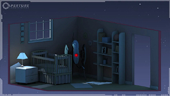 画像ギャラリー No.004のサムネイル画像 / 赤ちゃんさえも守れるタレットは一家に一台必要なロボット。Valve,「Portal 2」に登場するハイテク企業Aperture Scienceの販促用ビデオ第3弾を公開