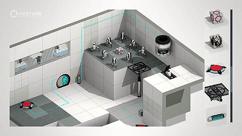 ���������꡼ No.002�Υ���ͥ������ / Valve����Portal 2�׸����Υ�������󥰥ġ����Portal 2 Puzzle Creator�פ������ȯɽ