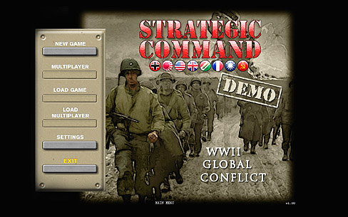 画像ギャラリー No.001のサムネイル画像 / WWIIをテーマにしたシリーズの最新作,「Strategic Command WWII Global Conflict」のデモ版を4GamerにUp