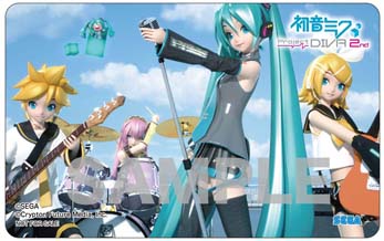 ���������꡼ No.012�Υ���ͥ������ / �ޤ��οͤϵޤ������ֽ鲻�ߥ� -Project DIVA- 2nd������Ź�̤�ͽ�������ŵ��ȯɽ
