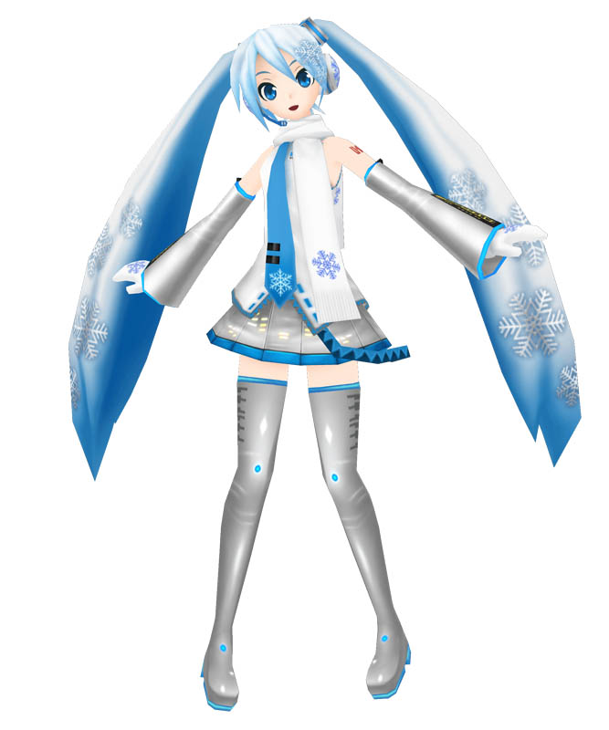 画像集 008 さっぽろ雪まつり の 雪ミク が Psp 初音ミク Project Diva 2nd