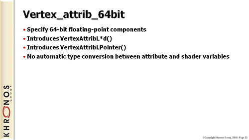 ꡼ No.015 | SIGGRAPHKhronosOpenGL 4.1ȯɽե󥹤餽ξܺ٤ǧ