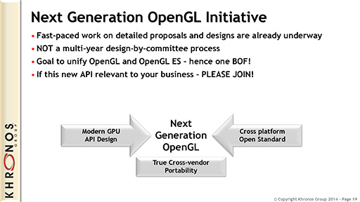 ޥۤPS4Υեå¸ OpenGL ES 3.1γĥǽGoogle AEPפ伡OpenGLäKhronos GroupɽʹƤߤ