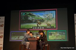 画像ギャラリー No.029のサムネイル画像 / 三浦春馬さんや次長課長の井上さんらCM出演タレントによるクエスト実演も行われた,「モンスターハンターポータブル 3rd」完成披露発表会の詳細レポートを掲載