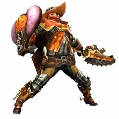 画像ギャラリー No.003のサムネイル画像 / 「モンスターハンターポータブル 3rd」,発売を前に全12種類の武器を紹介するプレイムービーが4日連続で公開。第1回は「大剣」「片手剣」「太刀」