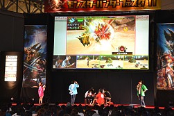 画像ギャラリー No.057のサムネイル画像 / 東京地区代表が決定した「モンスターハンターフェスタ'11」東京大会をレポート。スペシャルステージには次長課長の井上 聡さんや後藤真希さんらが登壇