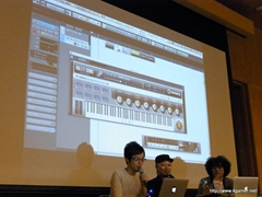 画像ギャラリー No.019のサムネイル画像 / モンスターハンターシリーズのモンスターの鳴き声や「謎惑館」の立体音響をテーマにトーク。 「カプコンサウンドの創り方 in 4starオーケストラ」をレポート