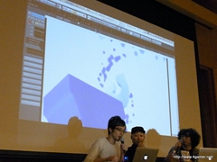 画像ギャラリー No.021のサムネイル画像 / モンスターハンターシリーズのモンスターの鳴き声や「謎惑館」の立体音響をテーマにトーク。 「カプコンサウンドの創り方 in 4starオーケストラ」をレポート