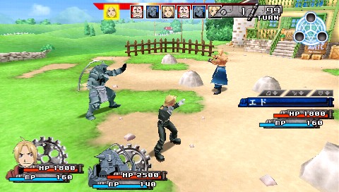 本日発売の「鋼の錬金術師 FULLMETAL ALCHEMIST 約束の日へ」の戦闘