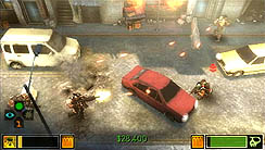 画像ギャラリー No.002のサムネイル画像 / EA,傭兵コンビを操作して崩壊した上海を駆け抜ける,「アーミー オブ ツー:The 40th Day」のPSP版を6月24日にリリース