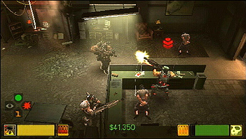 画像ギャラリー No.009のサムネイル画像 / EA,傭兵コンビを操作して崩壊した上海を駆け抜ける,「アーミー オブ ツー:The 40th Day」のPSP版を6月24日にリリース