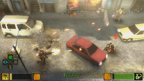 画像ギャラリー No.004のサムネイル画像 / コンピュータor人間との協力プレイで謎のテロ組織に挑む。「アーミー オブ ツー:The 40th Day ポータブル」は本日(6月24日)発売