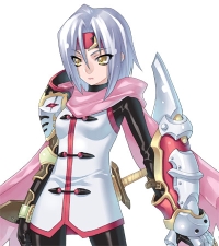 画像ギャラリー No.001のサムネイル画像 / PSP「ブレイズ・ユニオン」,前作から登場する2名の女性キャラクターを公開。公式サイトにも新情報が盛りだくさん