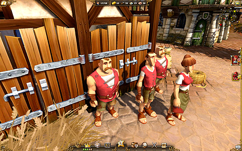 画像ギャラリー No.002のサムネイル画像 / シリーズ最新作は,従来作をしのぐ美しさ。「The Settlers 7: Paths to a Kingdom」のデモ版で,都市建設を楽しもう