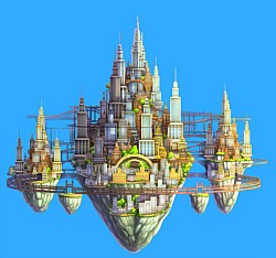 画像ギャラリー No.027のサムネイル画像 / 構想10年,制作3年は伊達じゃない。ただならぬスケールに圧倒されること間違いなしのNDS「Solatorobo それからCODAへ」をレビュー