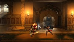 画像ギャラリー No.003のサムネイル画像 / 「プリンス オブ ペルシャ 忘却の砂」,こだわりや新たなアクションについて開発者が語るトレイラーを掲載。独自のストーリーが展開するPSP版情報も