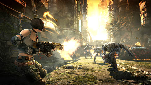 画像ギャラリー No.002のサムネイル画像 / EA「バレットストーム」を2011年2月24日にリリースと発表。クリエイティブかつ大胆に敵を倒し,銃弾の嵐をぶちまけろ