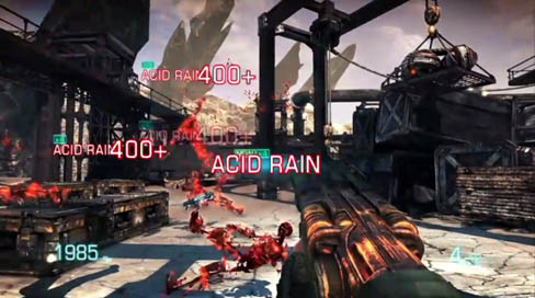 画像ギャラリー No.003のサムネイル画像 / 「Bulletstorm」の“スキルショット”を紹介する最新ムービー公開。ただの爽快系ではなく,スキルショットを使った戦略重視のデザイン