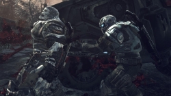 画像ギャラリー No.006のサムネイル画像 / 「Gears of War 3」カーマイン兄弟の長男は,弟と“同じような”末路を辿るのか? 運命はプレイヤーが購入する「Tシャツ」に託された!