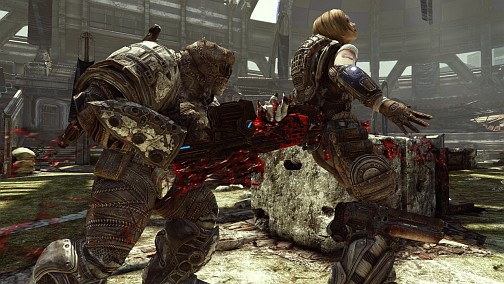 画像ギャラリー No.003のサムネイル画像 / レトロランサーやソードオフ・ショットガンの使い勝手は? 「Gears of War 3」メディア向けマルチプレイ体験会レポートを掲載