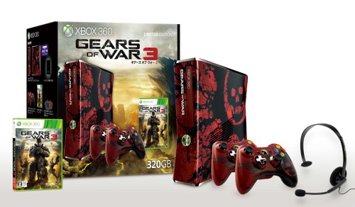 画像集#001のサムネイル/「Gears of War 3」，特別デザインのXbox 360同梱セットなど数量限定製品がソフトと同時リリース決定