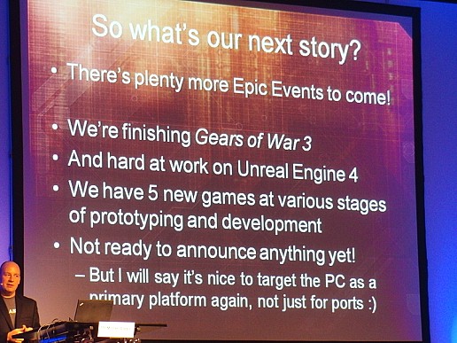 ꡼ No.005Υͥ / GamescomEpic GamesĹΥޥ롦åץUnreal Engine 4.0פγȯ5ĤοץȤγȯ