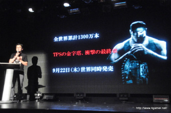 画像ギャラリー No.007のサムネイル画像 / 本日発売の「Gears of War 3」,FUJIWARA,椿鬼奴さん,あやまんJAPANが発売を祝福しに駆けつけた,発売記念イベントの模様をレポート