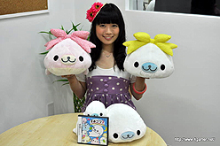 画像ギャラリー No.007のサムネイル画像 / テレビ神奈川のテレビ番組「キッズ劇場」ロケ現場で、宮本佳那子さんに「まめゴマ3〜かわいいがいっぱい〜」に対する想いを聞いてきた