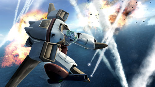 画像ギャラリー No.008のサムネイル画像 / ガンダムシリーズはもちろん,コードギアスやマクロスFの機体が一つの世界で共演する「Another Century’s Episode:R」今夏発売予定