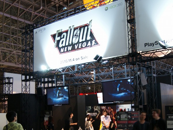 画像集no 002 Tgs 10 日本語版 Fallout New Vegas がマイクロソフトブース 画像集no 002 Tgs 10 日本語版 Fallout New Vegas がマイクロソフトブース