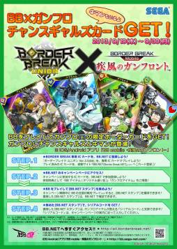 画像ギャラリー No.005のサムネイル画像 / 「ボーダーブレイク ユニオン」のプレイ時間に応じて「ボーダーブレイク mobile」で使用可能なシリアルコードが手に入る。9月19日から