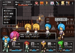 画像ギャラリー No.003のサムネイル画像 / 「ブラウザクエスト」Yahoo!モバゲーでサービスがスタート。バトルでは,華麗なマウス捌きで敵を撃破だ