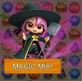 画像集#002のサムネイル/パズルゲーム「ベジ魔女ハラハラ奮闘記」がYahoo! Mobageでサービス開始