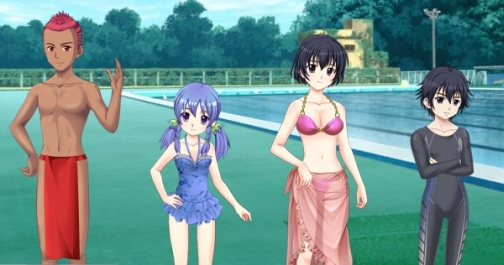 画像ギャラリー No.002のサムネイル画像 / 「キャラフレ」期間限定「プールイベント」，ミニゲームや新作水着が登場