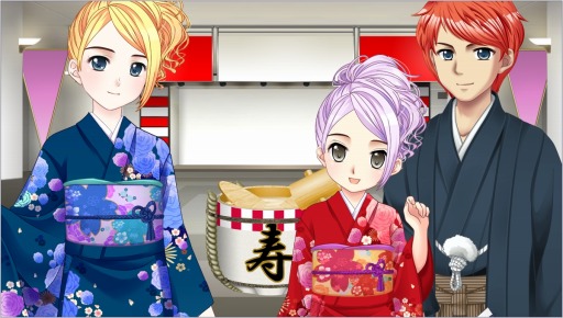 画像ギャラリー No.014のサムネイル画像 / 「キャラフレ」記念品がもらえる「成人式」イベントが開催に。新作和服を実装