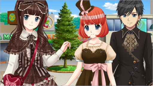 画像ギャラリー No.001のサムネイル画像 / 「キャラフレ」,チョコレートを作るバレンタインイベントが開催。新ドレスも登場