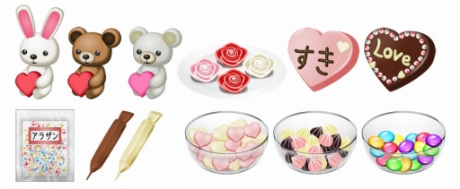 画像ギャラリー No.006のサムネイル画像 / 「キャラフレ」,チョコレートを作るバレンタインイベントが開催。新ドレスも登場