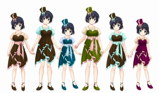 画像ギャラリー No.020のサムネイル画像 / 「キャラフレ」,チョコレートを作るバレンタインイベントが開催。新ドレスも登場