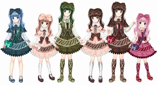 画像ギャラリー No.032のサムネイル画像 / 「キャラフレ」,チョコレートを作るバレンタインイベントが開催。新ドレスも登場