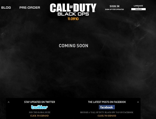 ���������꡼ No.002�Υ���ͥ������ / Treyarch����ȯ��Ȥ����CoD���꡼����7��Υ����ȥ�ϡ�Call of Duty: Black Ops�פ��� �ޤ�ʤ����פ����餫��