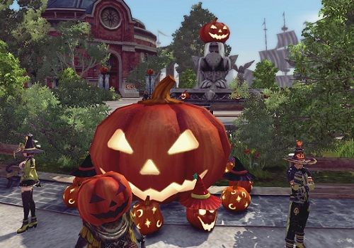 画像ギャラリー No.002のサムネイル画像 / 「RaiderZ」,ハロウィンイベントが開催。外見を変更できる美容室システムも