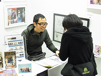 画像ギャラリー No.028のサムネイル画像 / エルシャダイの新プロジェクトも進行中か。竹安佐和記氏の個展「竹安佐和記原画展【ELの世界】」初日レポート&竹安氏ミニインタビュー