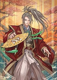 画像ギャラリー No.008のサムネイル画像 / 「戦国IXA」,正子公也氏が描く「細川幽斎」など総計9枚の新カードが登場