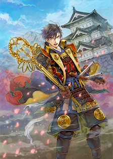 画像ギャラリー No.017のサムネイル画像 / 「戦国IXA」,直良有祐さんが描く復刻の天カード「伊達政宗」など12枚の武将カードが登場