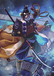 画像ギャラリー No.023のサムネイル画像 / 「戦国IXA」,直良有祐さんが描く復刻の天カード「伊達政宗」など12枚の武将カードが登場