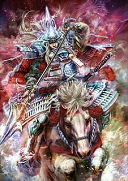 画像ギャラリー No.003のサムネイル画像 / 「戦国IXA」,絵巻作家・正子公也さんが描く“弥助【極】”など計9枚の武将カードが登場